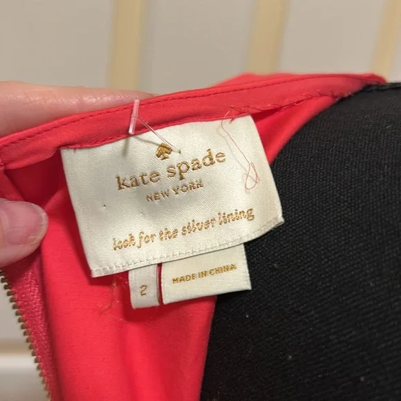 Kate Spade Red, Blue and White Fit and Flare Mini Dress - Picture 2 of 2